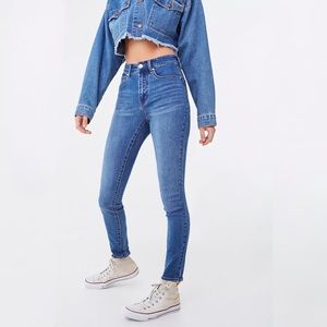 High-Rise Skinny Jeans